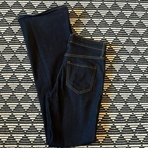 Old navy rockstar high rise flares size 2